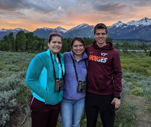 Catherine (20), Erin(23) and Matthew(22) at the Grand Tetons May 2019. We are blessed with the most amazing kids on the planet, and no, I'm not at all biased....3 out of 3 of my kids agree.