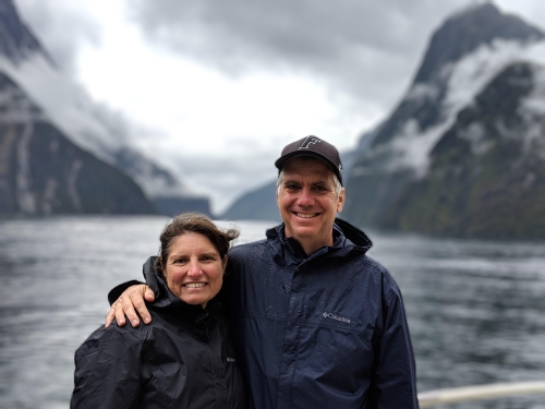 For our 25th Anniversary we went to the South Island of New Zealand to hike and enjoy the scenery. I can't imagine a better forever soul-mate!